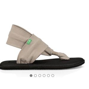 Sanuk Yoga Sling Light Natural Sandal - Size 8